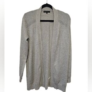 Love Ellie Women's Light Gray Open Cardigan Size Medium NWOT